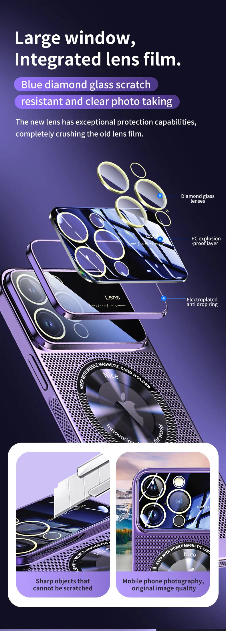 Electroplated Heat Dissipation Magnetic Case For iPhone - Premium Mobile Phone Cases from Dressmycell.com - Just $18! Shop now at Dressmycell.com Electroplated Heat Dissipation Magnetic Case For iPhone - Premium Mobile Phone Cases from Dressmycell.com - Just $18! Shop now at Dressmycell.com